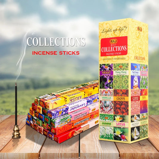 10/25small boxes/lot Natrual Handmade Indian Incense Sticks Mixed Scents for Home White Sage Lavender Joss Stick Incenses