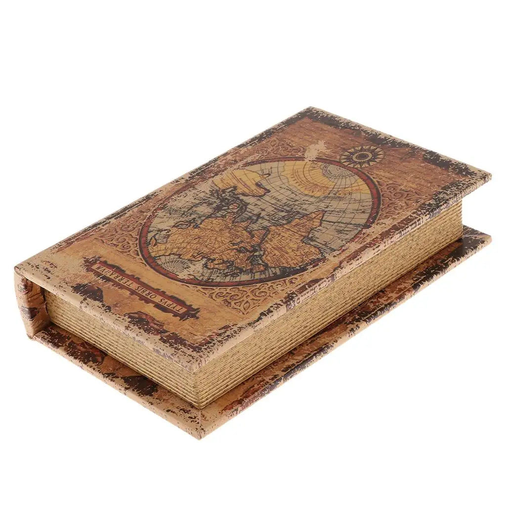 1 Pieces Antique Book Model Old Book Simulation Book Props for Hiding Jewelry